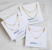 Load image into Gallery viewer, Mesa Blue Labradorite Choker Necklace