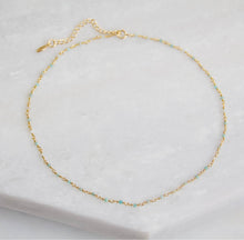 Load image into Gallery viewer, Mesa Blue Amazonite Choker Necklace