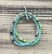 Load image into Gallery viewer, Success Three Pack Gemstone Bracelets