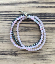 Load image into Gallery viewer, Love Three Pack Gemstone Bracelets