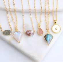 Load image into Gallery viewer, Mesa Blue Labradorite Necklace