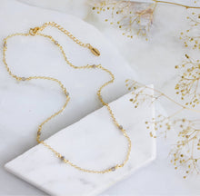 Load image into Gallery viewer, Mesa Blue Labradorite Choker Necklace