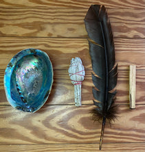 Load image into Gallery viewer, Wolf Spirit Sage 3” White Sage & Palo Santo Smudge Kit
