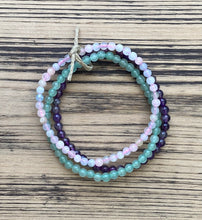 Load image into Gallery viewer, Growth Three Pack Gemstone Bracelets