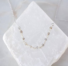 Load image into Gallery viewer, Mesa Blue Labradorite Chip Necklace
