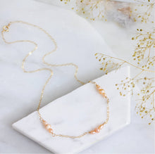 Load image into Gallery viewer, Mesa Blue Pearl Choker Necklace
