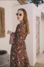 Load image into Gallery viewer, Aura The Label Moroccan Wrap Dress
