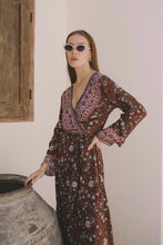 Load image into Gallery viewer, Aura The Label Moroccan Wrap Dress
