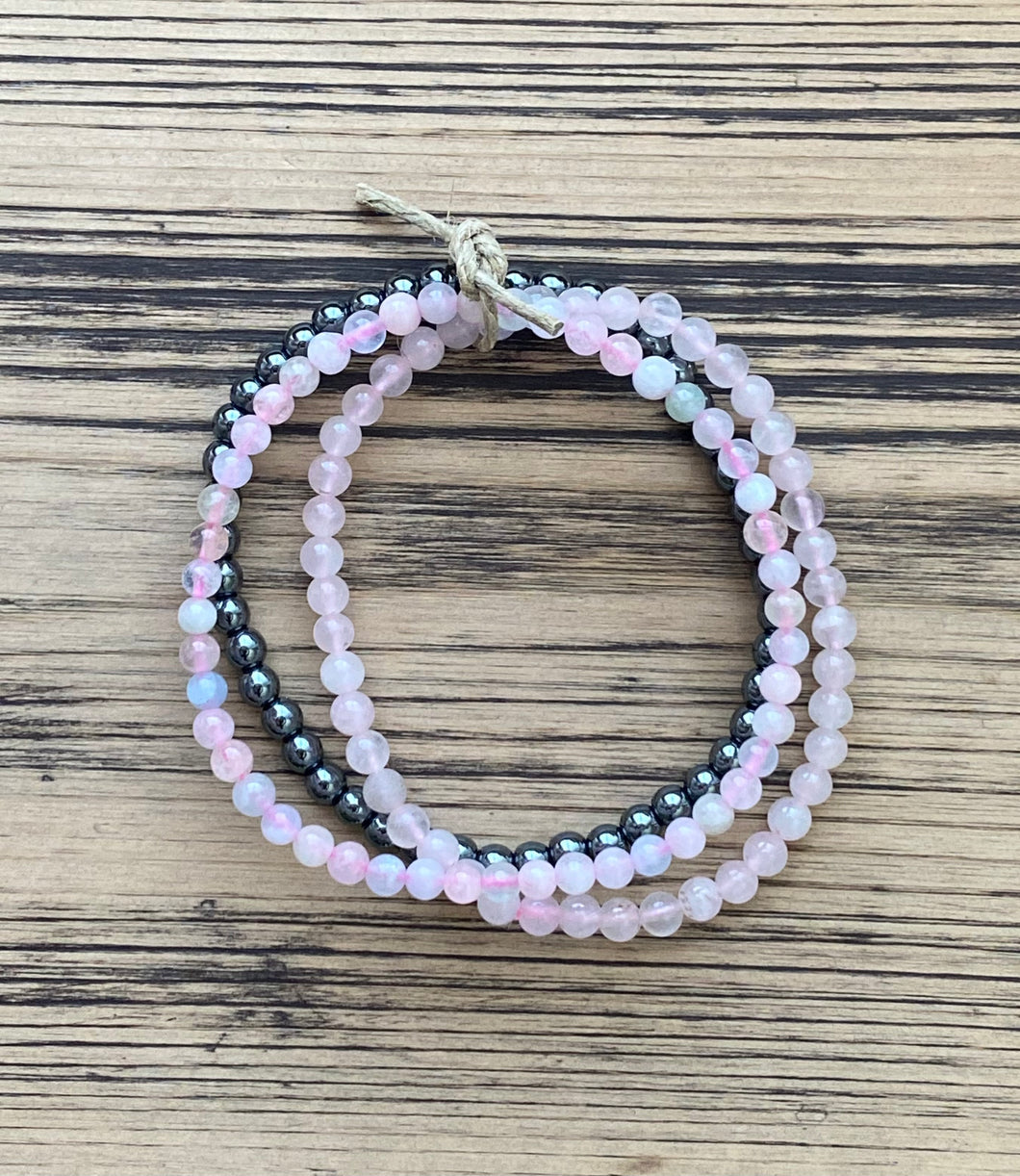 Love Three Pack Gemstone Bracelets