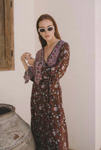 Load image into Gallery viewer, Aura The Label Moroccan Wrap Dress
