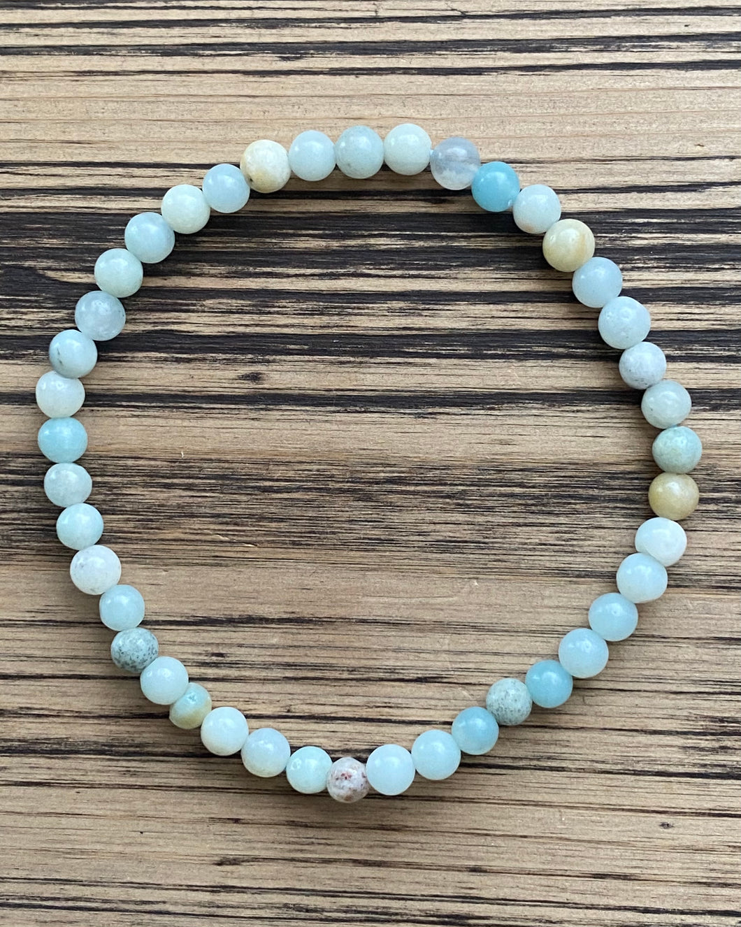 Amazonite Beaded Stretch Bracelet