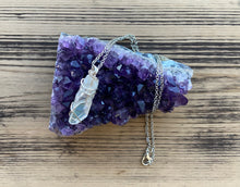 Load image into Gallery viewer, Quartz Crystal Wrapped Necklace
