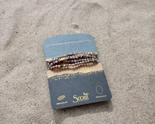 Load image into Gallery viewer, Scout Curated Wears Rhodonite Wrap Bracelet/Necklace
