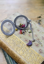 Load image into Gallery viewer, Moon Gemstone Tea Ball Diffuser
