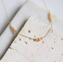 Load image into Gallery viewer, Mesa Blue Pearl Choker Necklace
