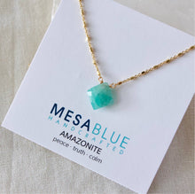 Load image into Gallery viewer, Mesa Blue Amazonite Necklace
