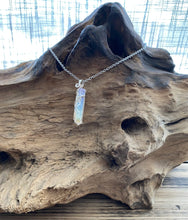 Load image into Gallery viewer, Quartz Crystal Wrapped Necklace
