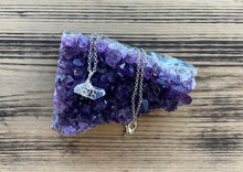Load image into Gallery viewer, Quartz Crystal Wrapped Necklace
