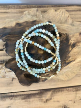 Load image into Gallery viewer, Scout Curated Wears Amazonite Wrap Bracelet/Necklace
