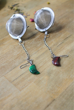 Load image into Gallery viewer, Moon Gemstone Tea Ball Diffuser
