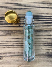 Load image into Gallery viewer, Green Aventurine Essential Oil Roller
