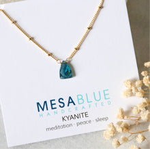 Load image into Gallery viewer, Mesa Blue Kyanite Necklace
