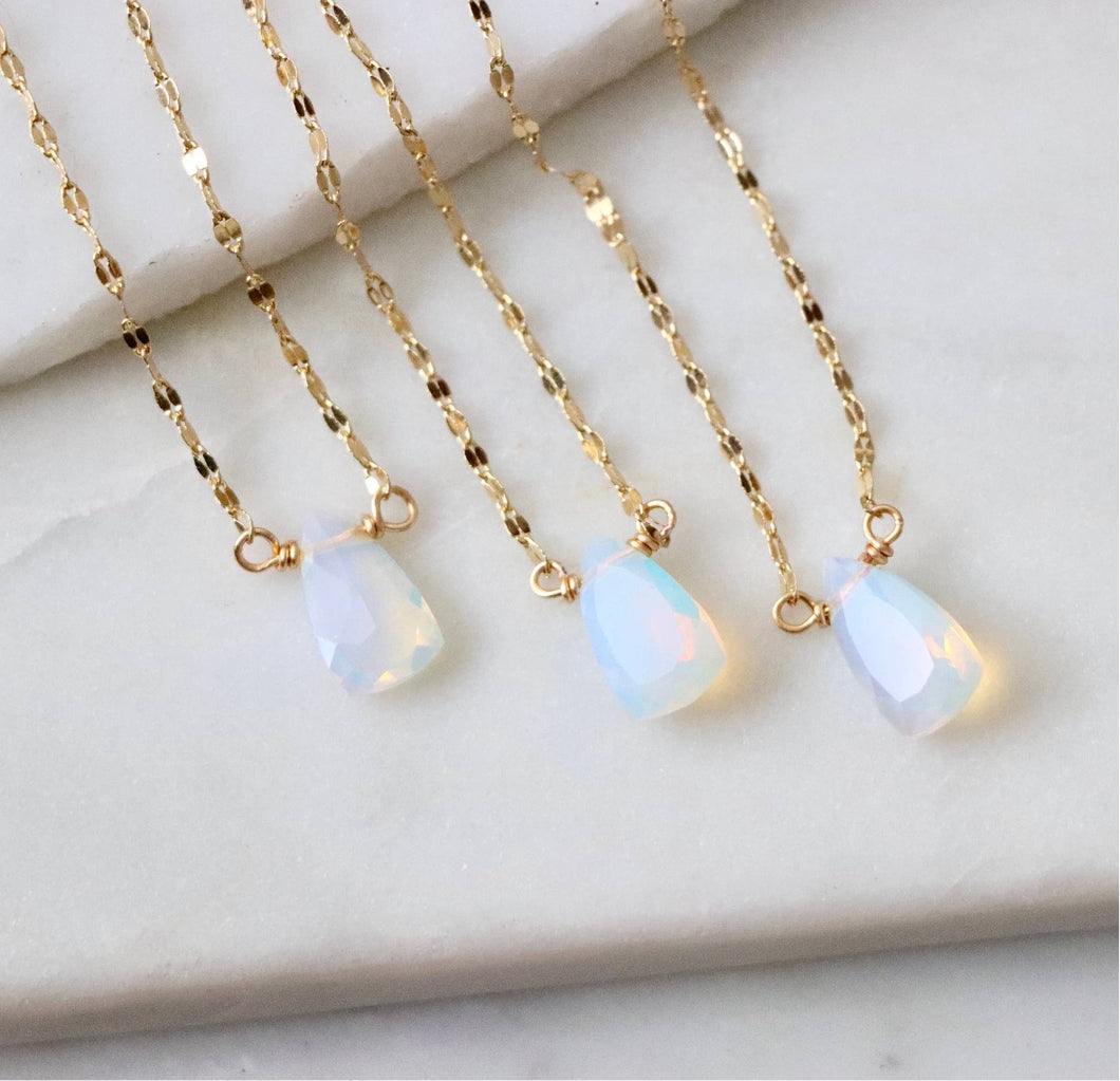Mesa Blue Opalite Necklace