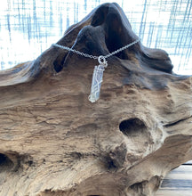 Load image into Gallery viewer, Quartz Crystal Wrapped Necklace
