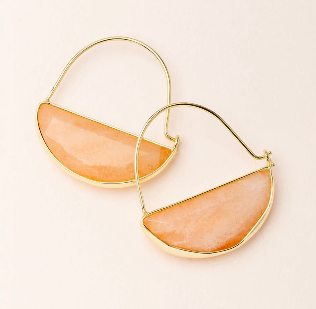 Scout Curated Wears Sunstone Gold Hoop Earrings