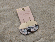 Load image into Gallery viewer, Scout Curated Wears Full Moon Rhodonite Earrings
