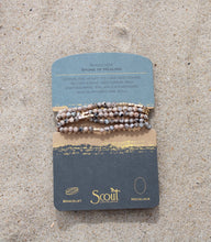 Load image into Gallery viewer, Scout Curated Wears Rhodonite Wrap Bracelet/Necklace
