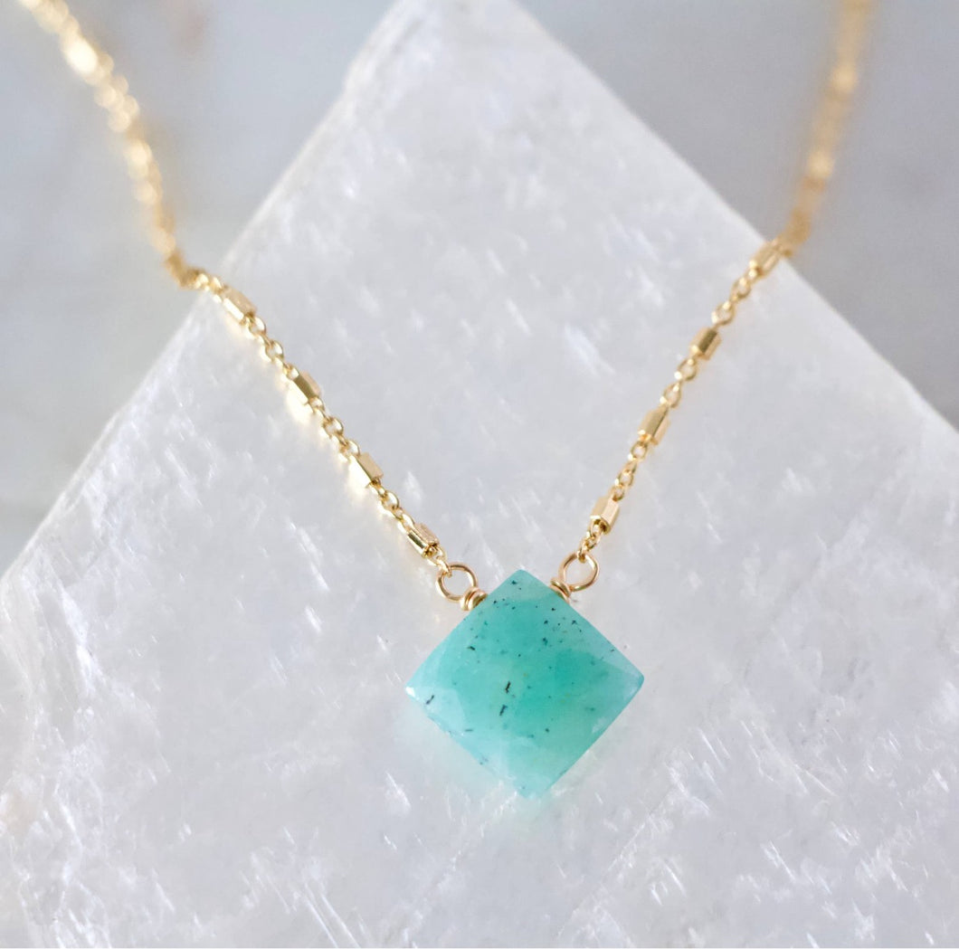 Mesa Blue Amazonite Necklace