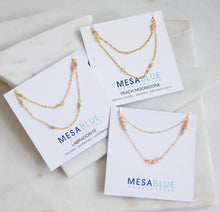 Load image into Gallery viewer, Mesa Blue Pearl Choker Necklace
