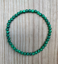 Load image into Gallery viewer, Malachite Beaded Stretch Bracelet

